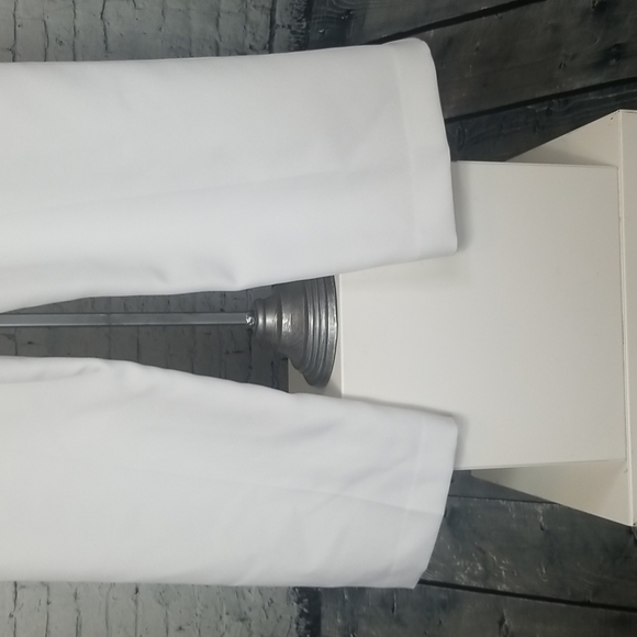 Alfred Dunner SZ 12 Pants Slacks Pull On Elastic Waist White Grandma Core Granny - Picture 4 of 8